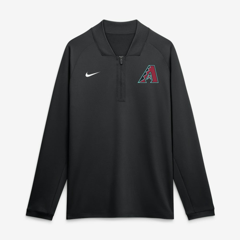Arizona Diamondbacks Nike Authentic Collection Dri-FIT Raglan Half-Zip Pullover for sale
