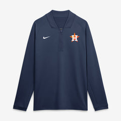 Houston Astros Nike Authentic Collection Dri-FIT Raglan Half-Zip Pullover Outlet