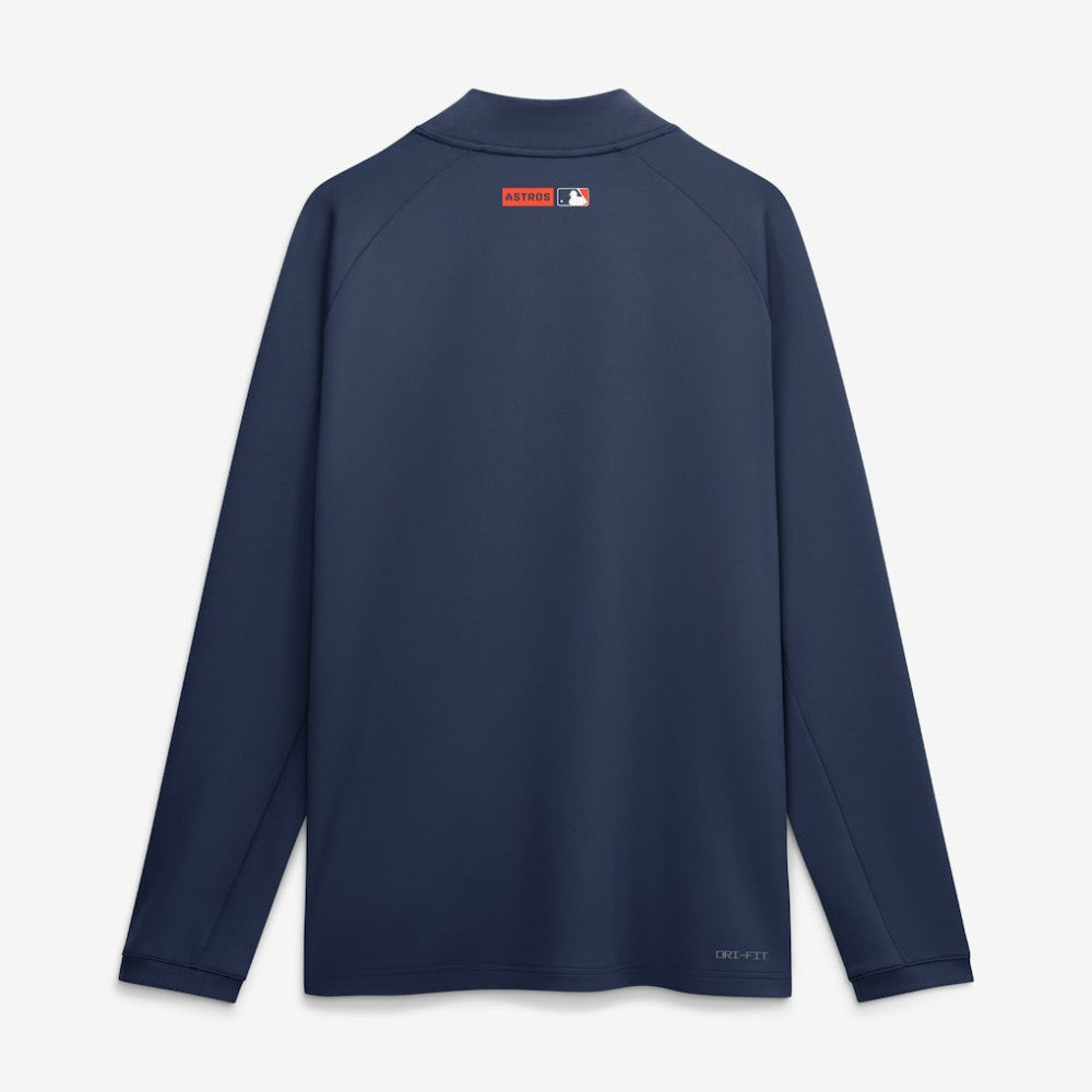 Houston Astros Nike Authentic Collection Dri-FIT Raglan Half-Zip Pullover Outlet