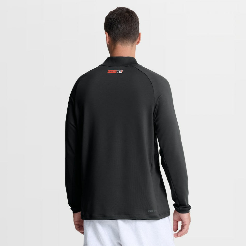 Baltimore Orioles Nike Authentic Collection Dri-FIT Raglan Half-Zip Pullover Sale