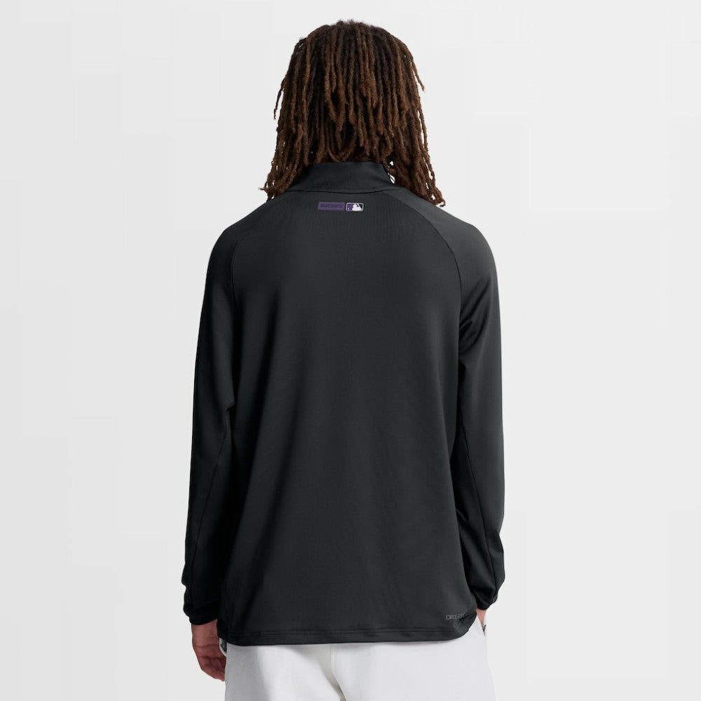 Colorado Rockies Nike Authentic Collection Dri-FIT Raglan Half-Zip Pullover Sale