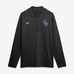 Colorado Rockies Nike Authentic Collection Dri-FIT Raglan Half-Zip Pullover Sale