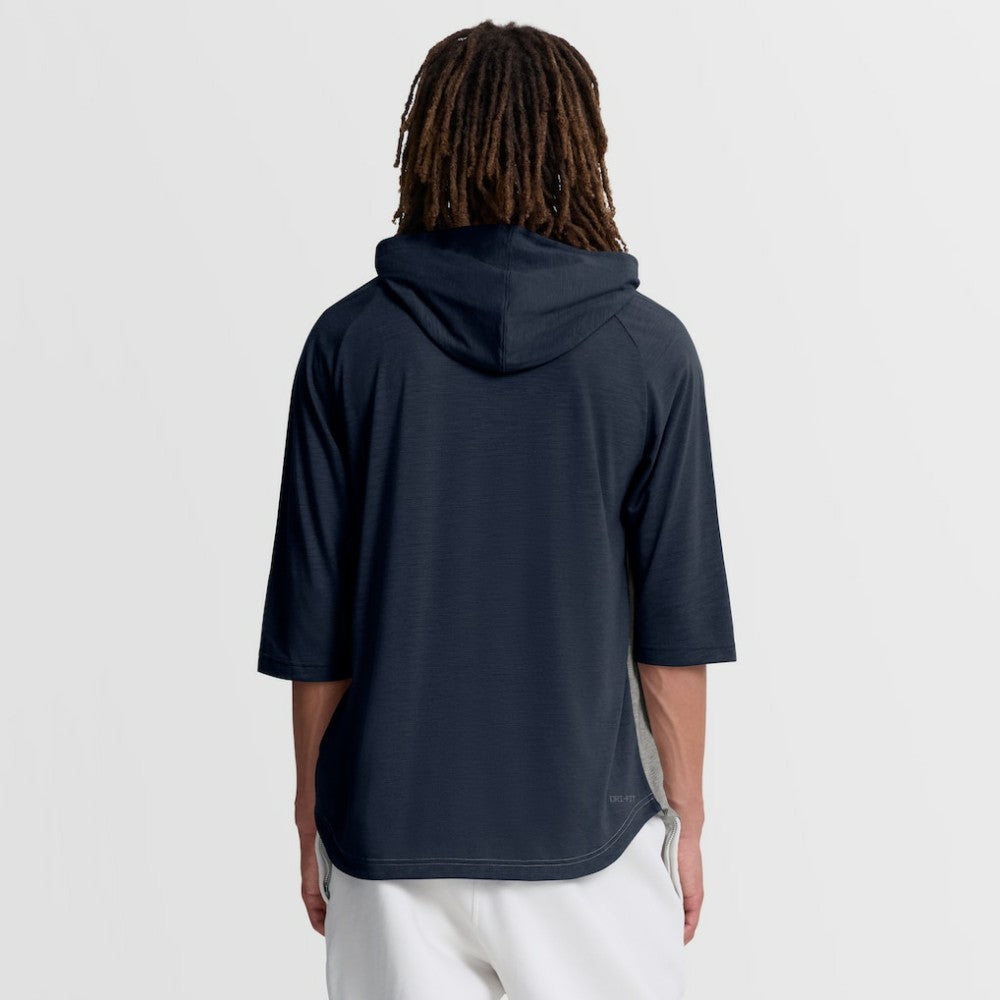 Atlanta Braves Nike Authentic Collection Flux Dri-FIT Raglan 3/4-Sleeve Hooded T-Shirt Online