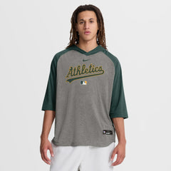 Athletics Nike Authentic Collection Flux Dri-FIT Raglan 3/4-Sleeve Hooded T-Shirt Outlet