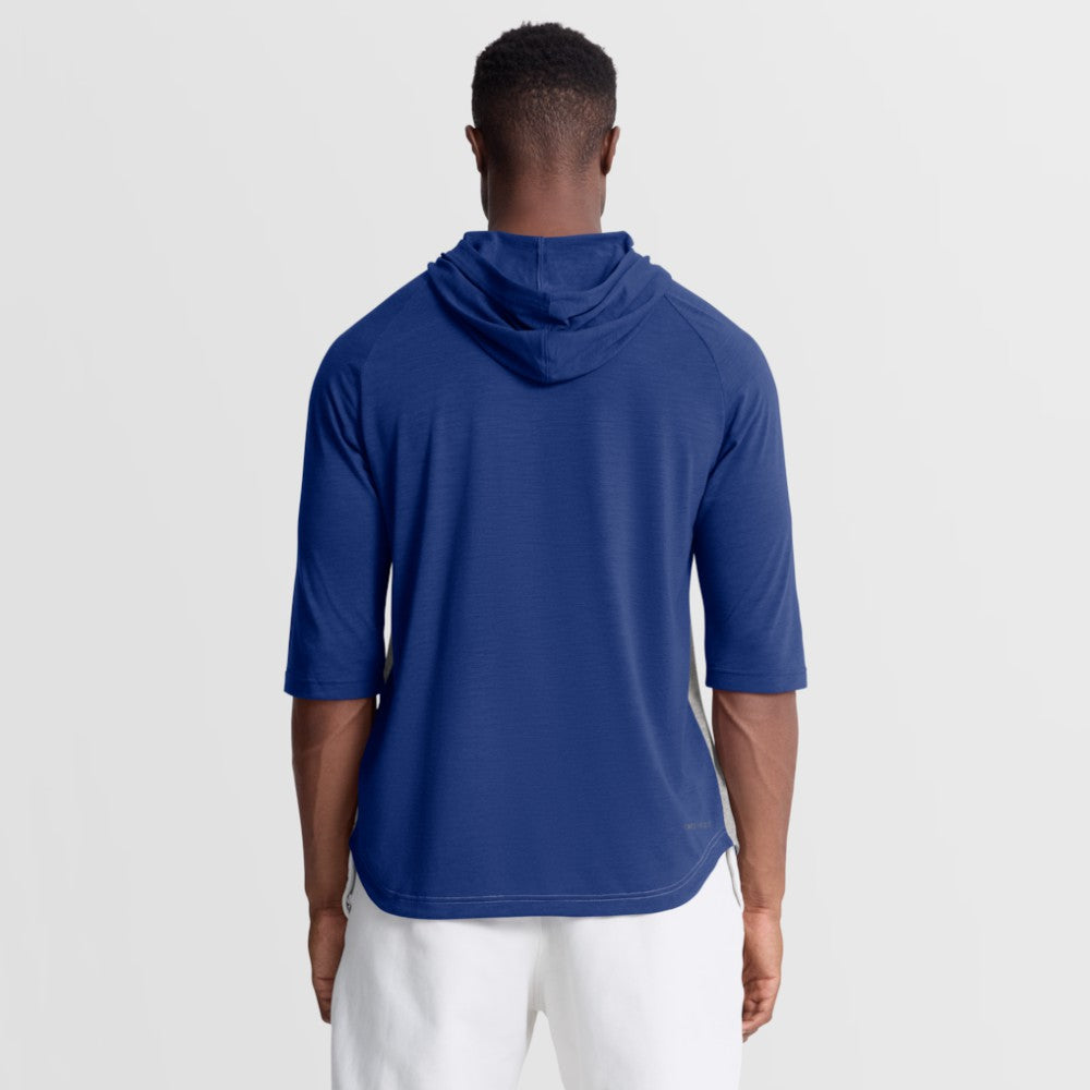 New York Mets Nike Authentic Collection Flux Dri-FIT Raglan 3/4-Sleeve Hooded T-Shirt Online