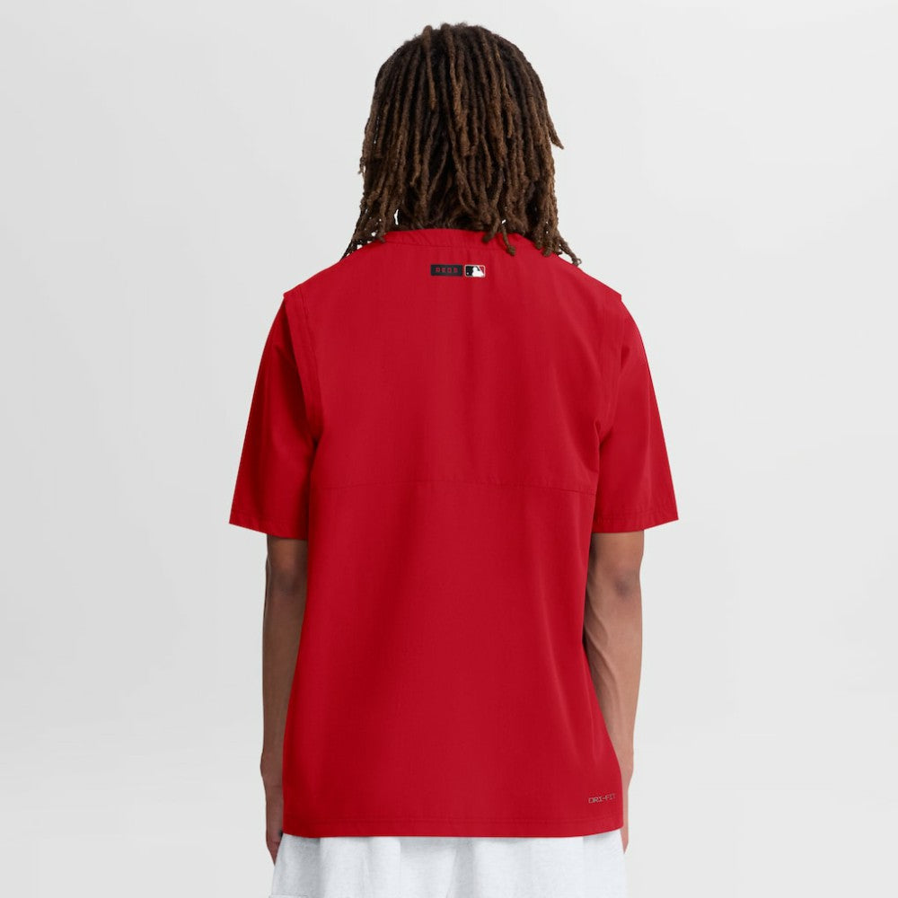 Cincinnati Reds Nike Authentic Collection Dri-FIT Quarter-Zip Windshirt Sale