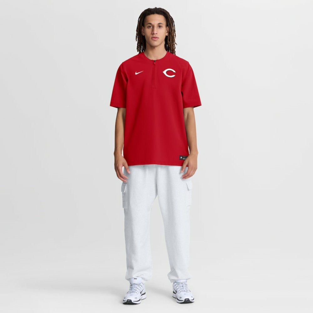 Cincinnati Reds Nike Authentic Collection Dri-FIT Quarter-Zip Windshirt Sale