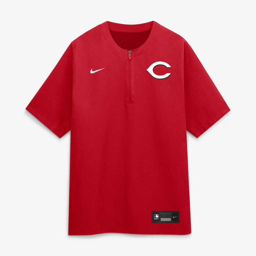 Cincinnati Reds Nike Authentic Collection Dri-FIT Quarter-Zip Windshirt Sale
