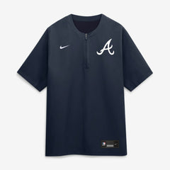 Atlanta Braves Nike Authentic Collection Dri-FIT Quarter-Zip Windshirt Online