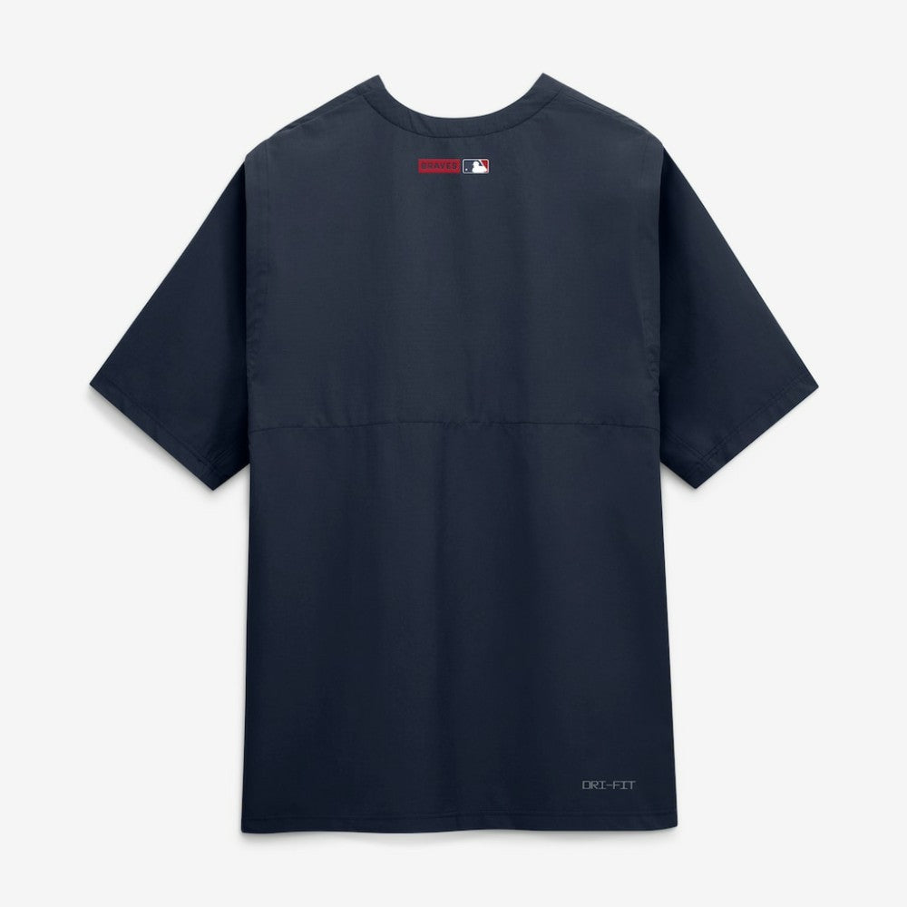 Atlanta Braves Nike Authentic Collection Dri-FIT Quarter-Zip Windshirt Online