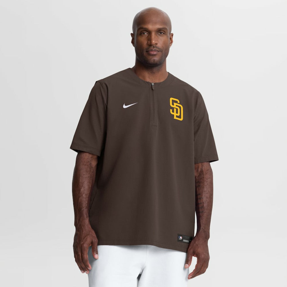 San Diego Padres Nike Authentic Collection Dri-FIT Quarter-Zip Windshirt Outlet