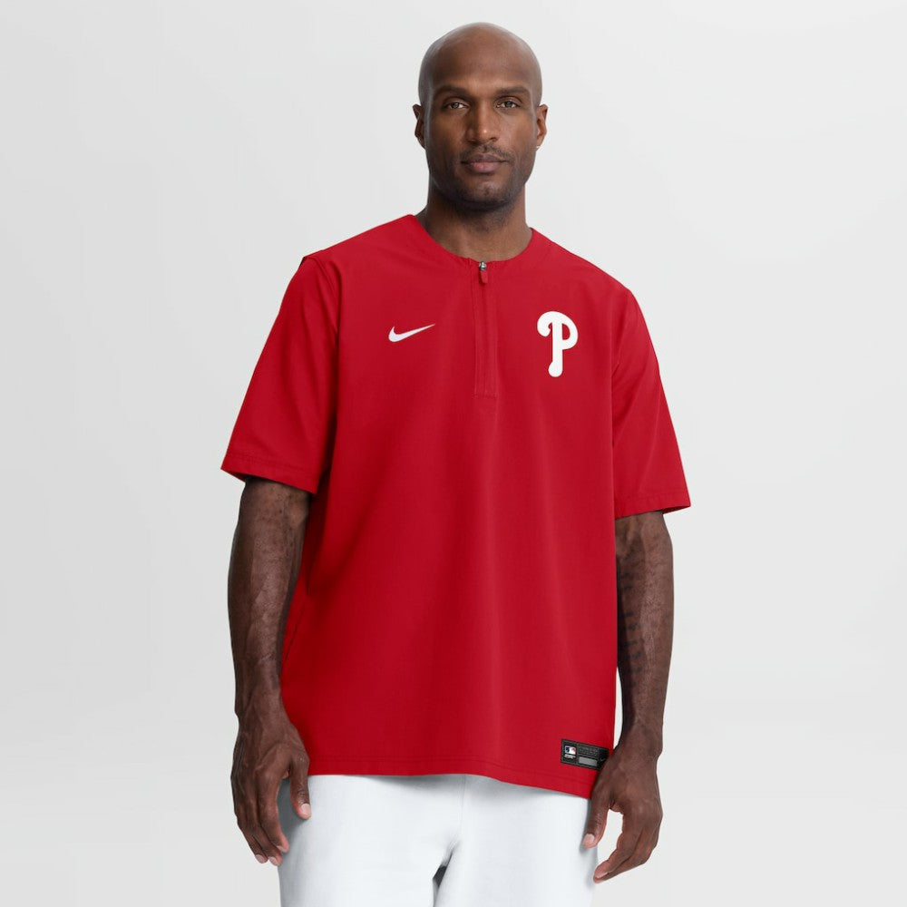 Philadelphia Phillies Nike Authentic Collection Dri-FIT Quarter-Zip Windshirt Online