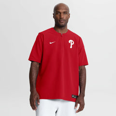 Philadelphia Phillies Nike Authentic Collection Dri-FIT Quarter-Zip Windshirt Online