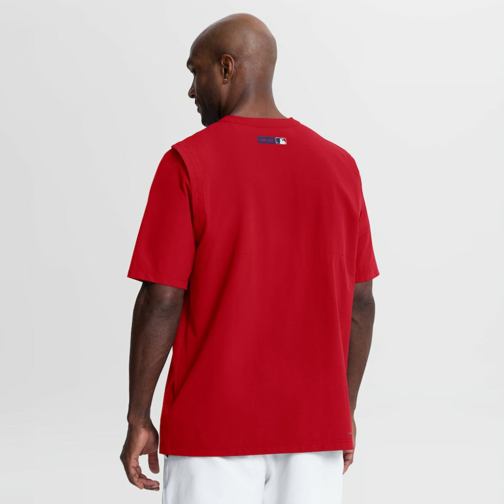 Philadelphia Phillies Nike Authentic Collection Dri-FIT Quarter-Zip Windshirt Online