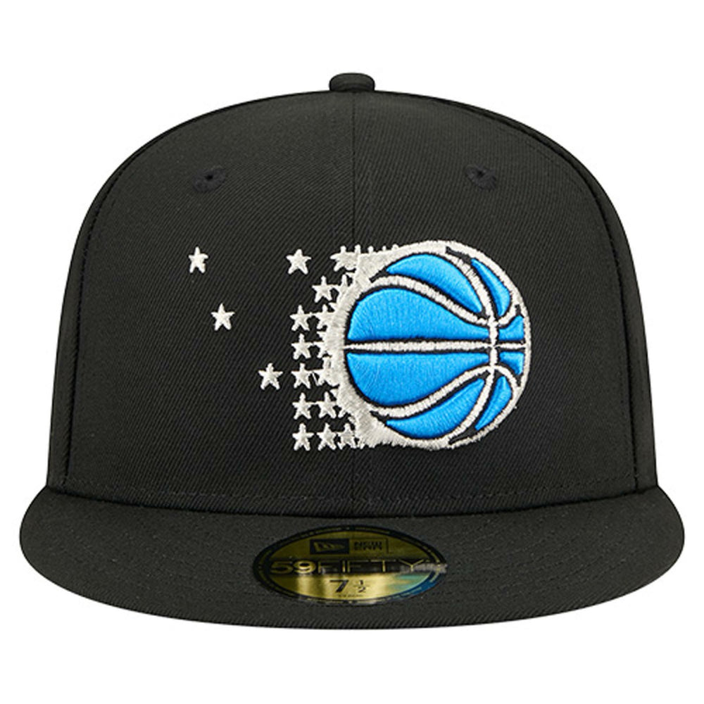 New Era Orlando Magic Core Logo 59FIFTY Fitted Hat Black