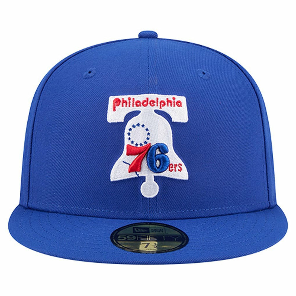 New Era Philadelphia 76ers Core Logo 59FIFTY Fitted Hat Royal
