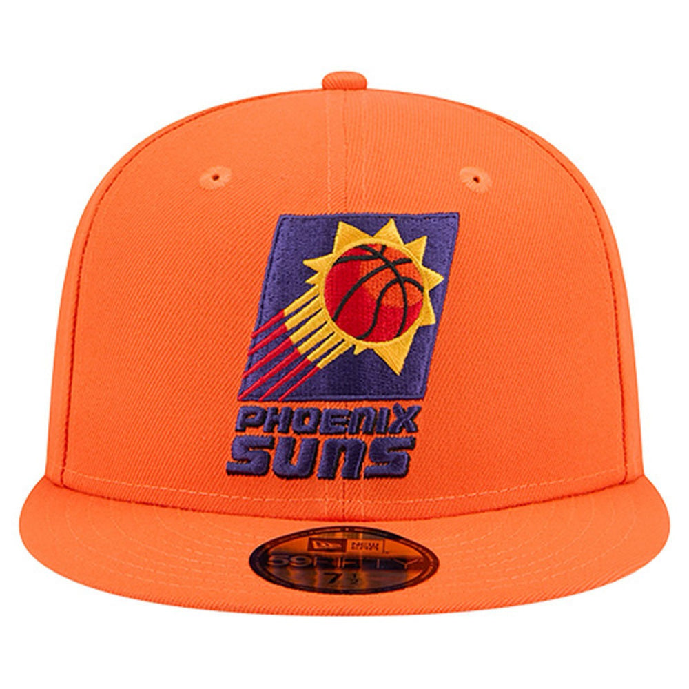 New Era Phoenix Suns Core Logo 59FIFTY Fitted Hat Orange
