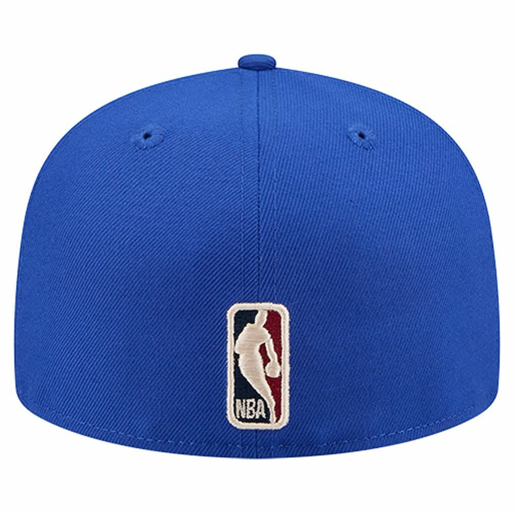 New Era Dallas Mavericks Core Logo 59FIFTY Fitted Hat Blue