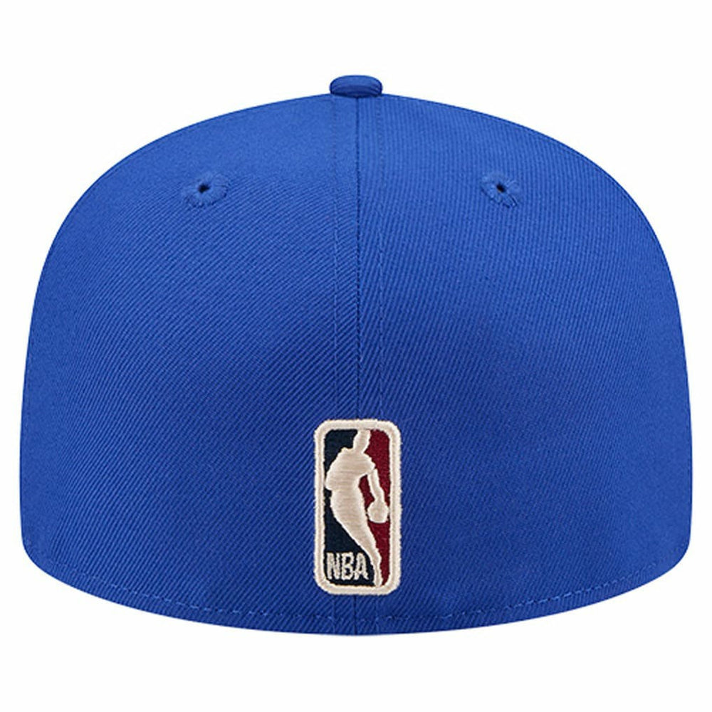 New Era Dallas Mavericks Core Logo 59FIFTY Fitted Hat Blue