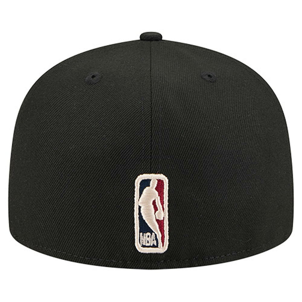 New Era Portland Trail Blazers Core Logo 59FIFTY Fitted Hat Black