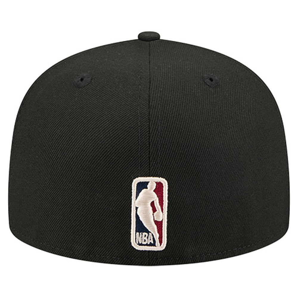New Era Toronto Raptors Core Logo 59FIFTY Fitted Hat Black