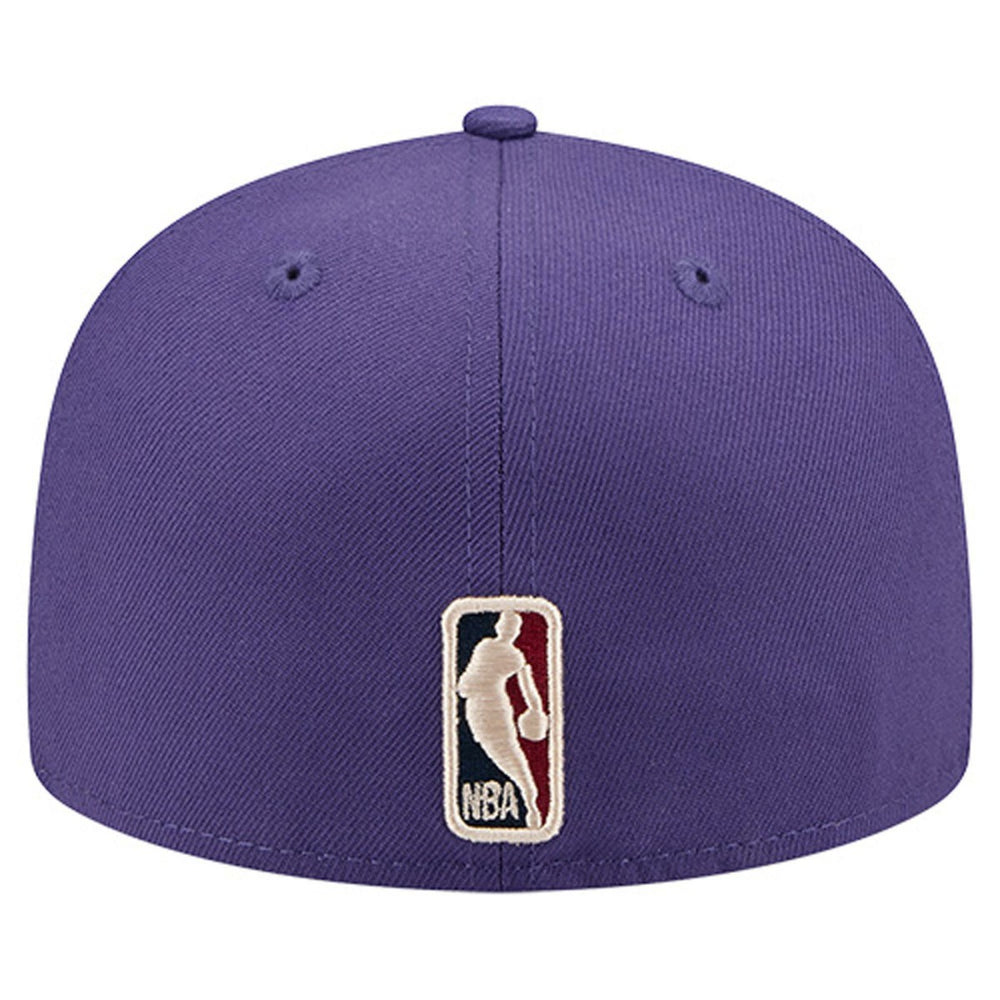 New Era Utah Jazz Core Logo 59FIFTY Fitted Hat Purple