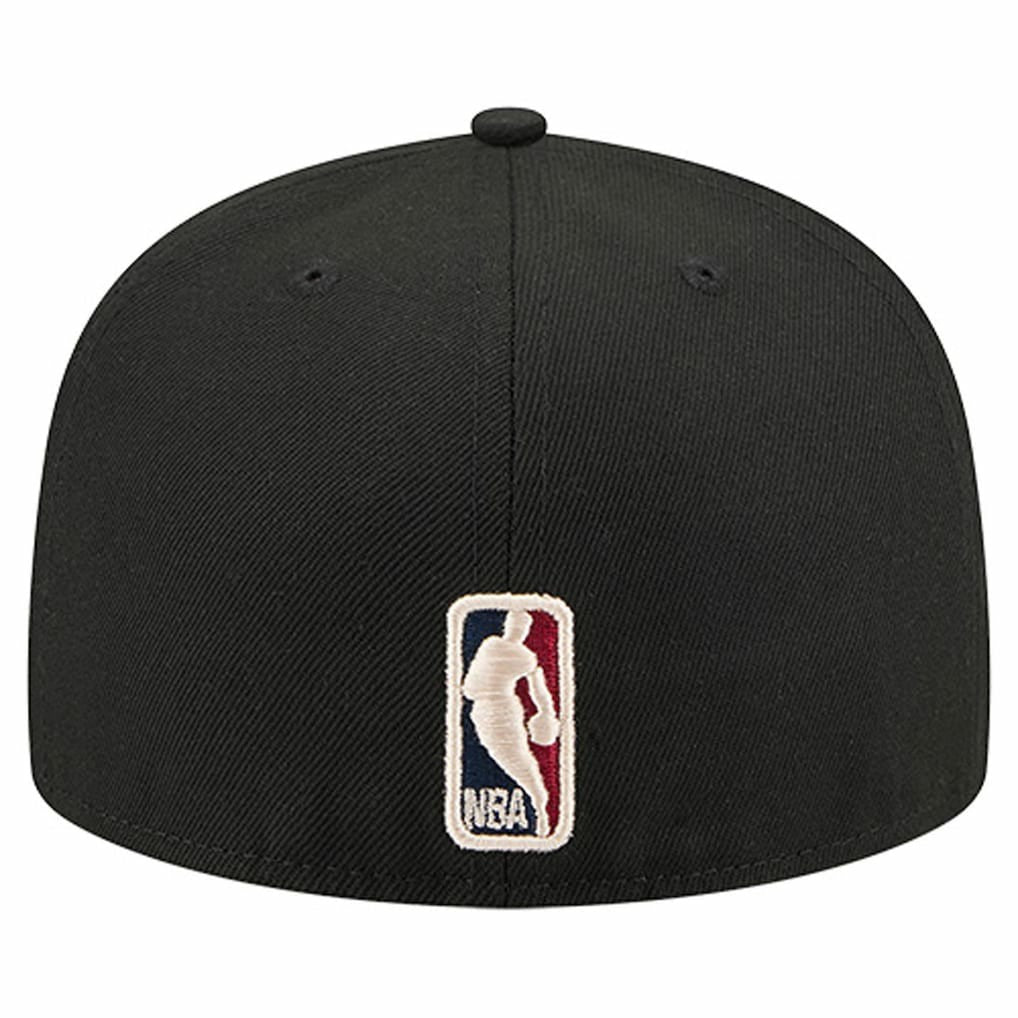 New Era Chicago Bulls Core Logo 59FIFTY Fitted Hat Black