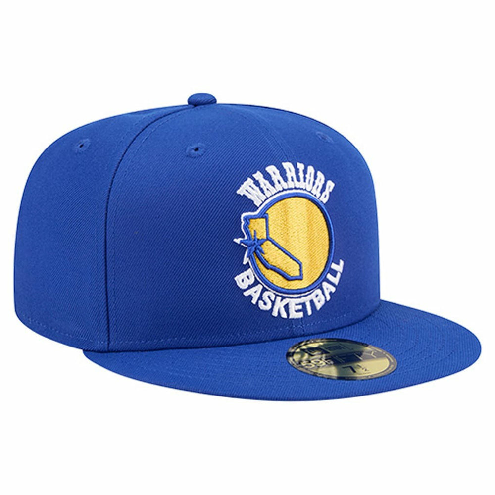 New Era Golden State Warriors Core Logo 59FIFTY Fitted Hat Royal