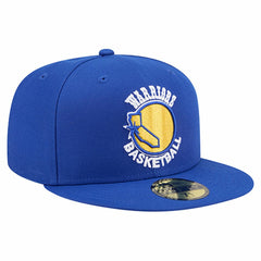 New Era Golden State Warriors Core Logo 59FIFTY Fitted Hat Royal