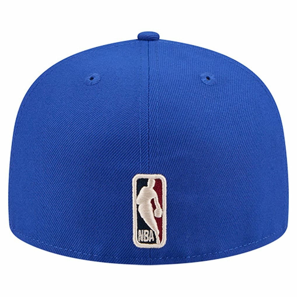 New Era Golden State Warriors Core Logo 59FIFTY Fitted Hat Royal