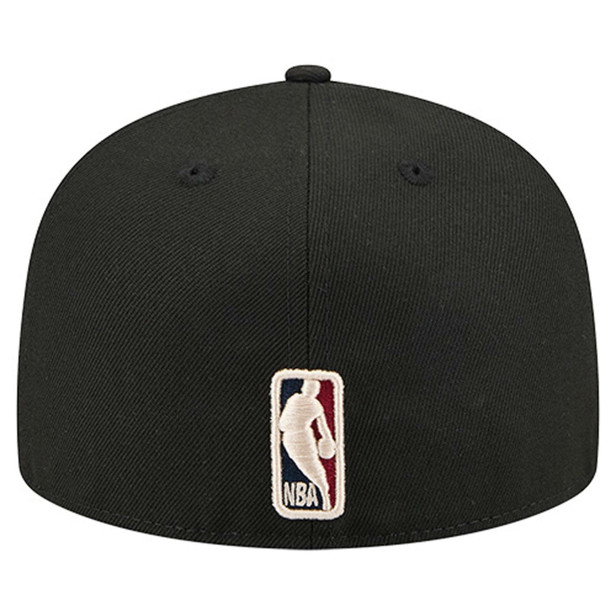 New Era Miami Heat Core Logo 59FIFTY Fitted Hat Black