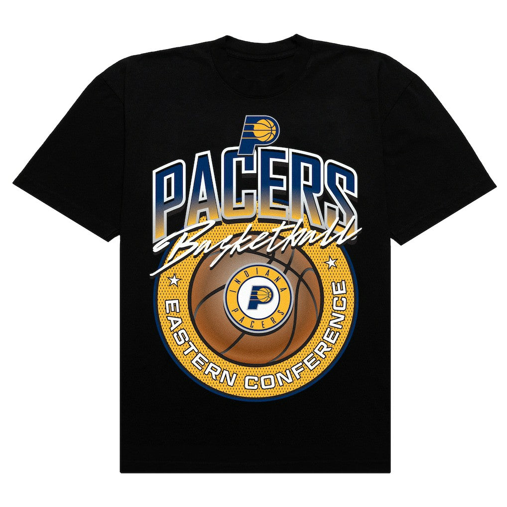 Indiana Pacers Authmade Basketball Mesh Premium T-Shirt Black