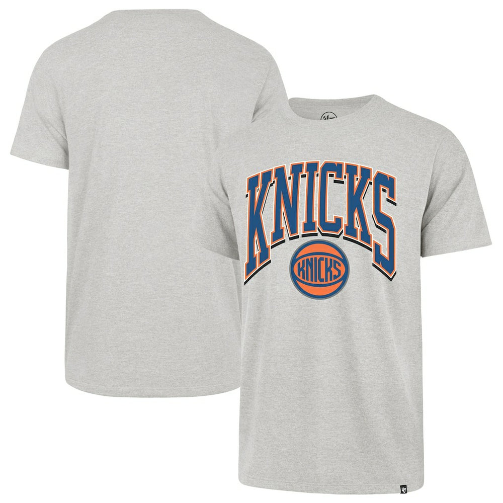 47 brand New York Knicks '47 Walk Talk Franklin T-Shirt Gray
