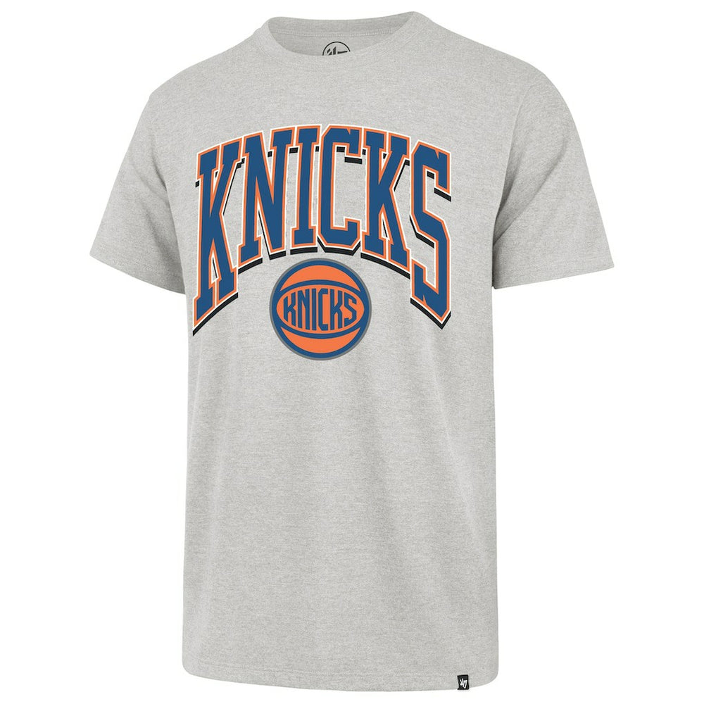 47 brand New York Knicks '47 Walk Talk Franklin T-Shirt Gray