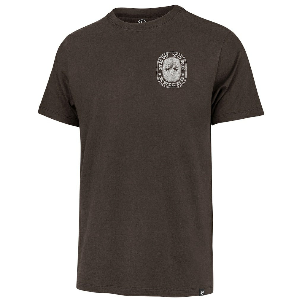 47 brand New York Knicks '47 Back Canyon Franklin T-Shirt Brown