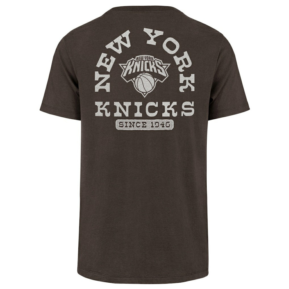 47 brand New York Knicks '47 Back Canyon Franklin T-Shirt Brown