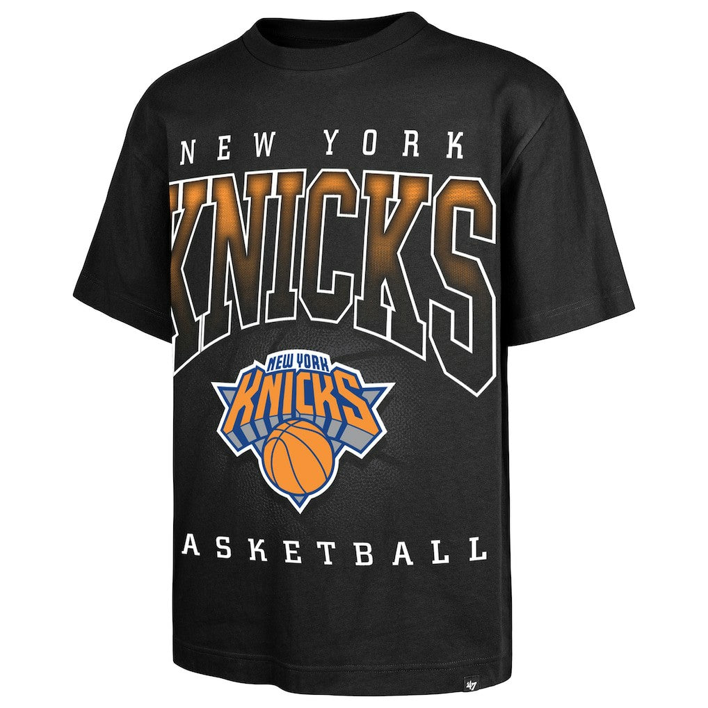 47 brand New York Knicks '47 Afterhours Foundation Premium Heavyweight T-Shirt Black