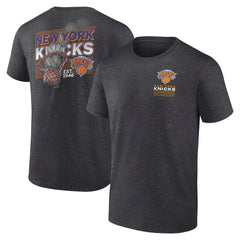 New York Knicks Intense Practice T-Shirt Charcoal