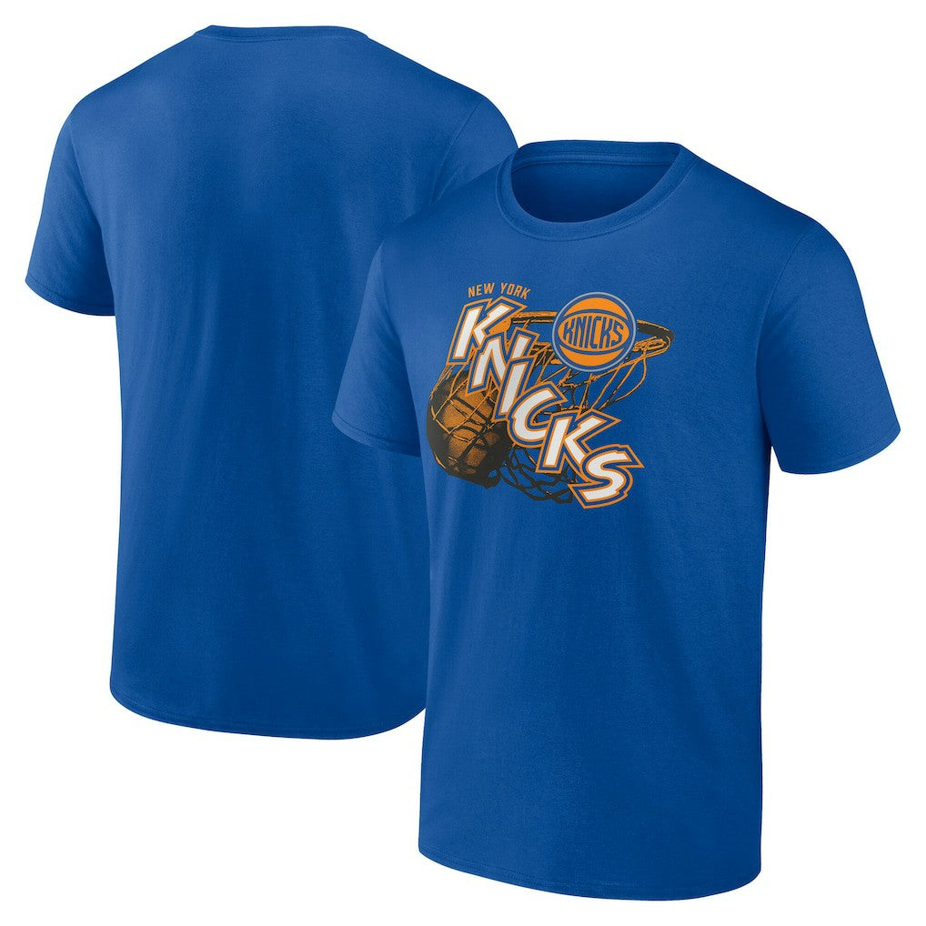 New York Knicks Earnest Passion T-Shirt Blue