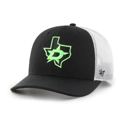 Dallas Stars '47 Prestige Adjustable Trucker Hat - Black/White | 47 brand on sale