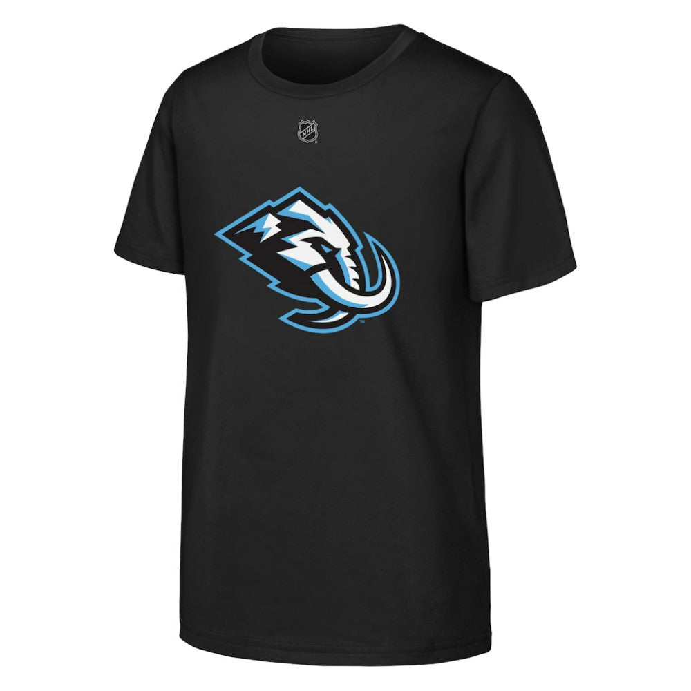 Utah Mammoth Outerstuff Youth Primary Logo T-Shirt - Black | NHL near me