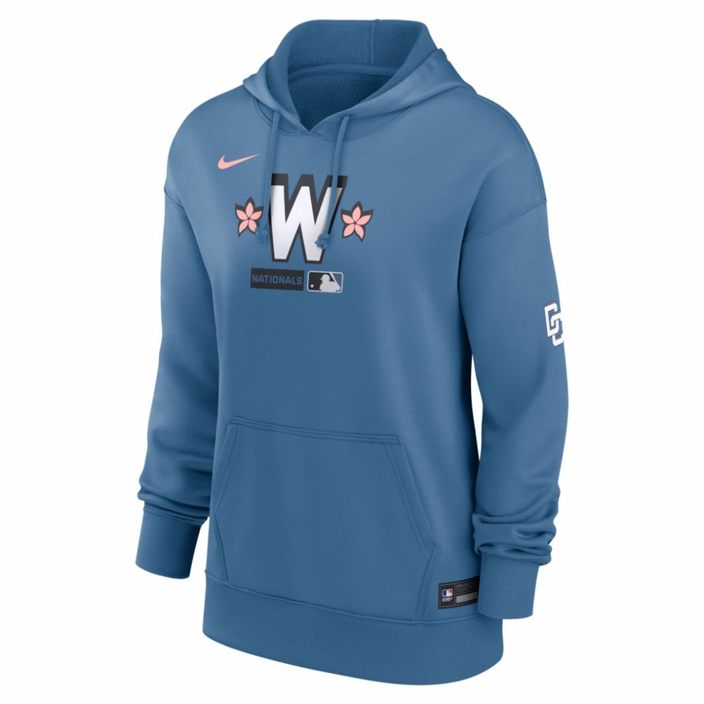 Washington Nationals Nike Women's Authentic Collection City Connect Therma Hoodie Discount