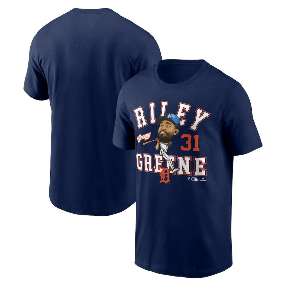 Riley Greene Detroit Tigers Fanatics Hometown Caricature T-Shirt Discount