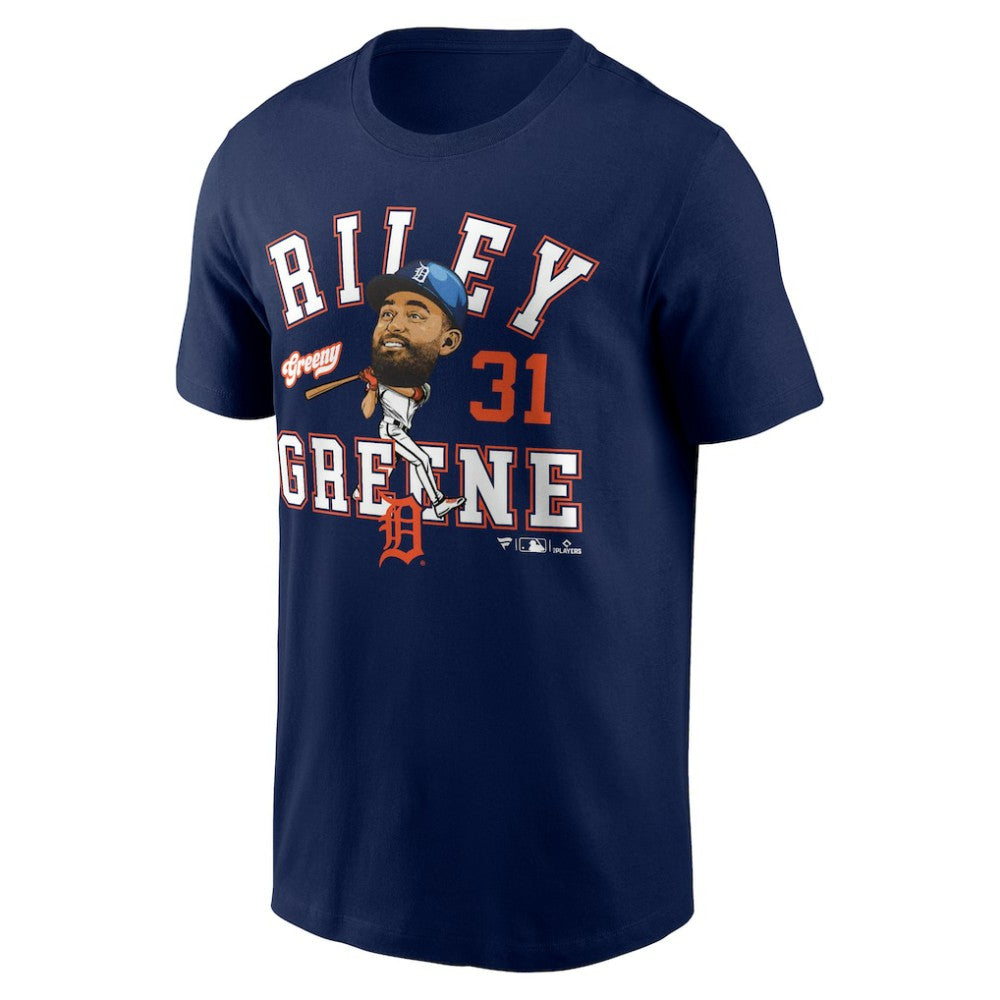 Riley Greene Detroit Tigers Fanatics Hometown Caricature T-Shirt Discount