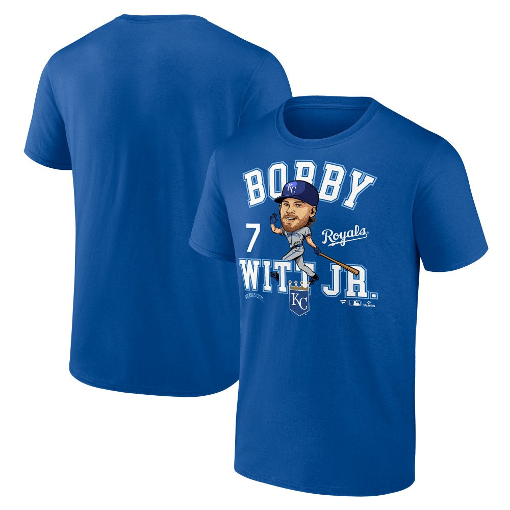 Bobby Witt Jr. Kansas City Royals Fanatics Hometown Caricature T-Shirt Near Me