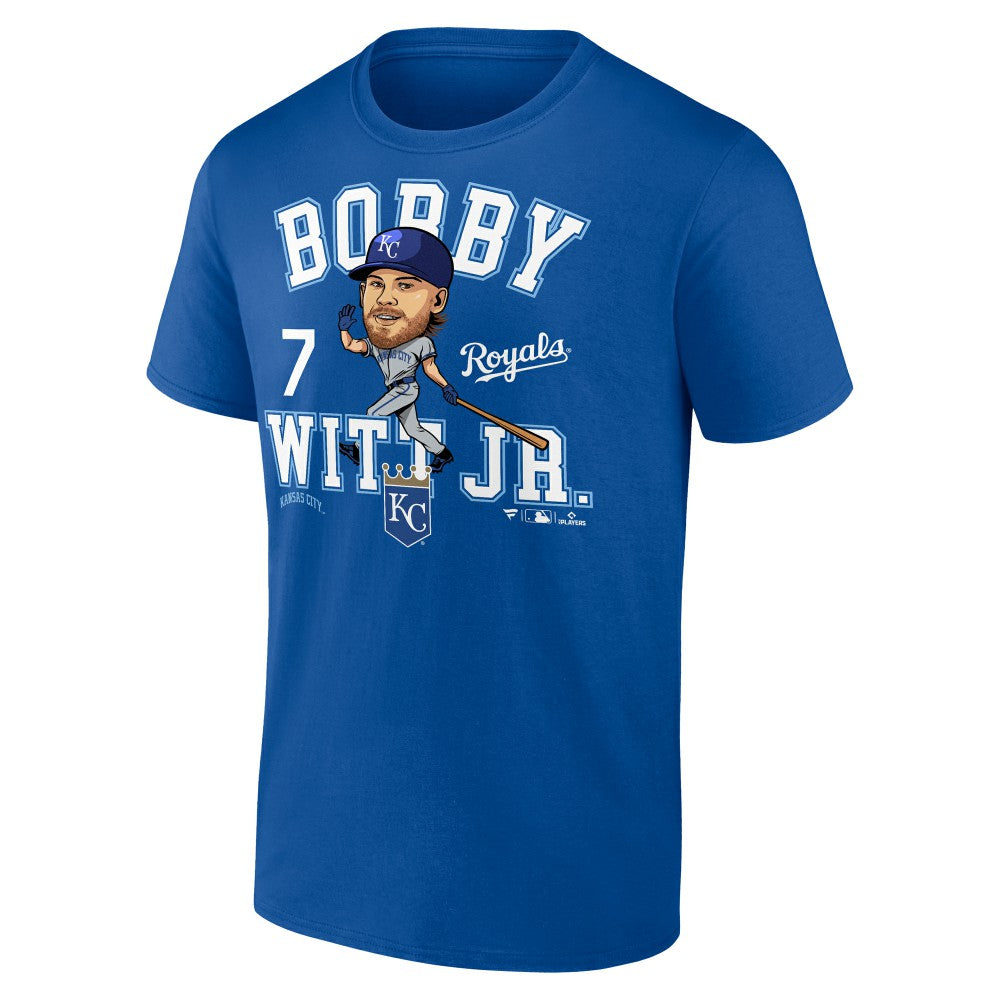 Bobby Witt Jr. Kansas City Royals Fanatics Hometown Caricature T-Shirt Near Me