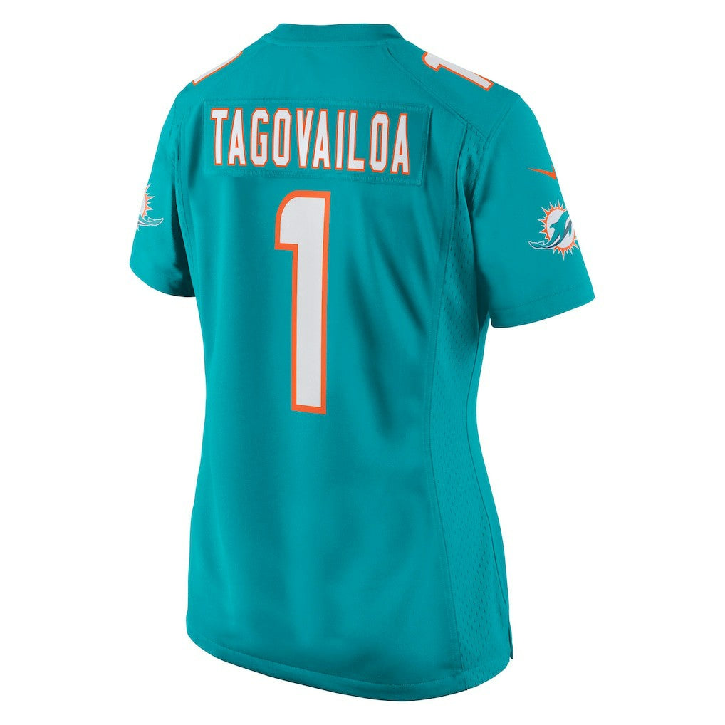 Tua Tagovailoa Miami Dolphins Women's Game Jersey - Aqua - Nike