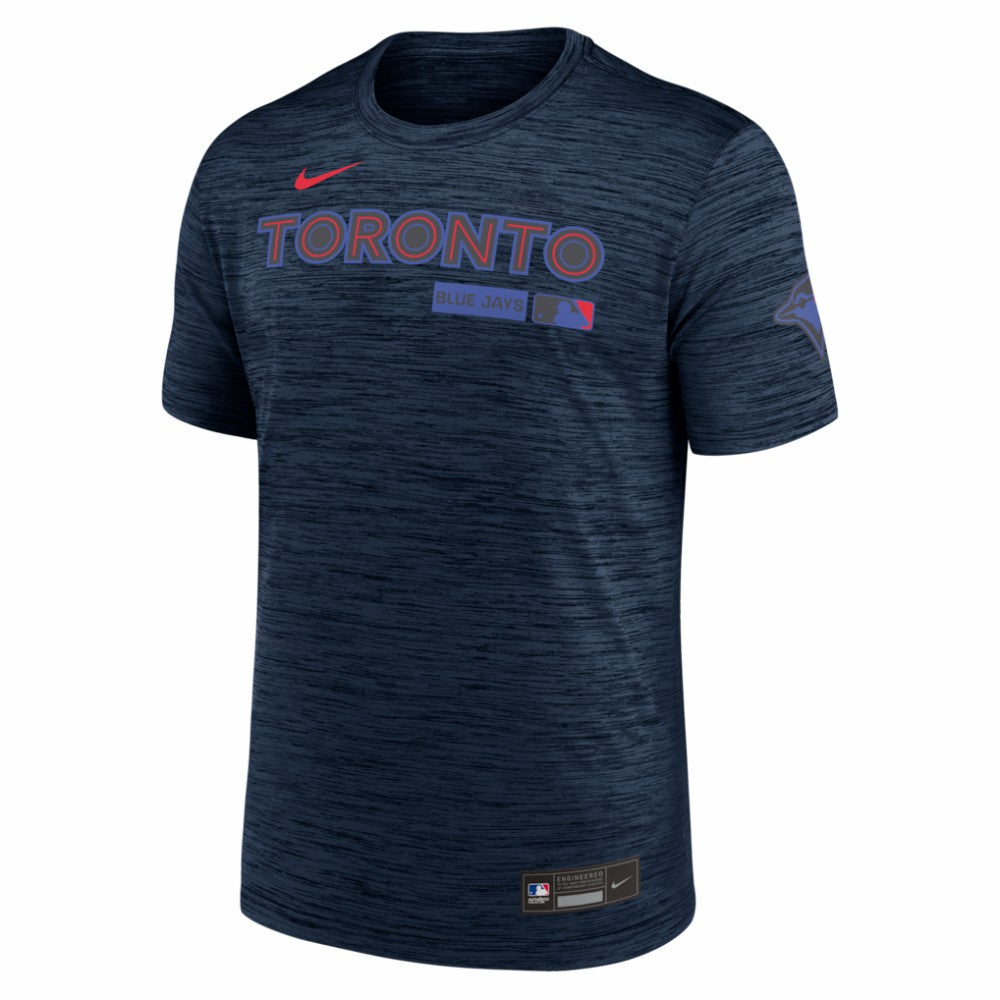 Toronto Blue Jays Nike Authentic Collection City Connect Velocity Dri-FIT T-Shirt Outlet