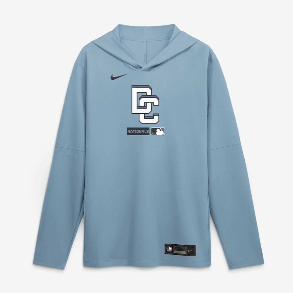 Washington Nationals Nike City Connect Dri-FIT Long Sleeve Hooded T-Shirt for sale