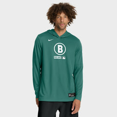 Boston Red Sox Nike City Connect Dri-FIT Long Sleeve Hooded T-Shirt Discount